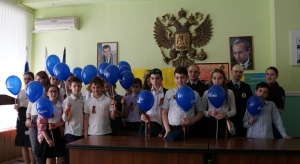 В Ростове-на-Дону полицейские и ветераны органов правопорядка провели акцию «Великий подвиг наших предков»
