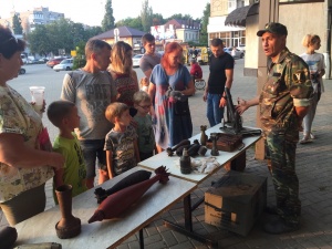 В Азове прошла выставка вооружения времен ВОВ в память о Курской дуге